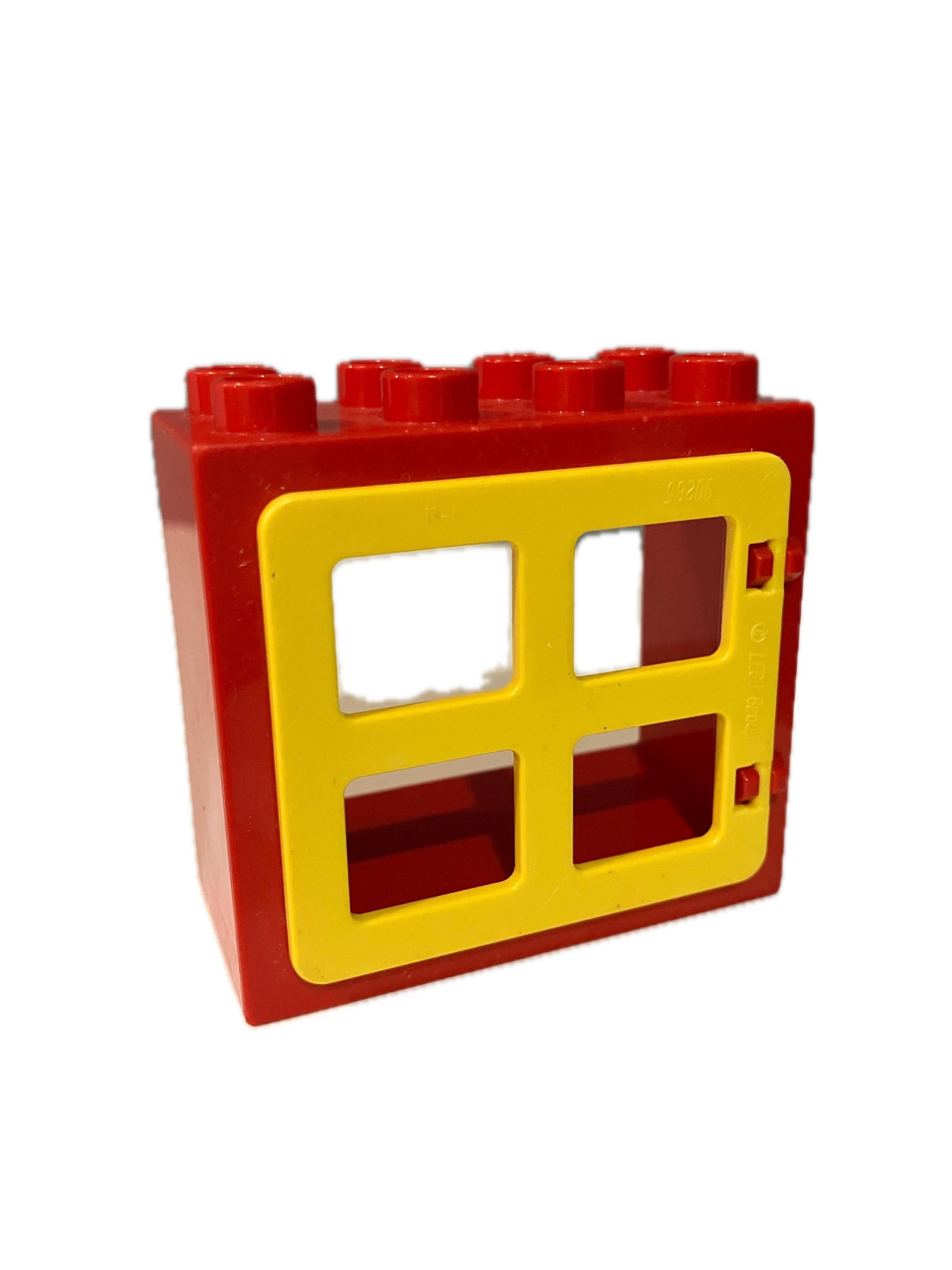 Lego® Duplo® okno červenožluté